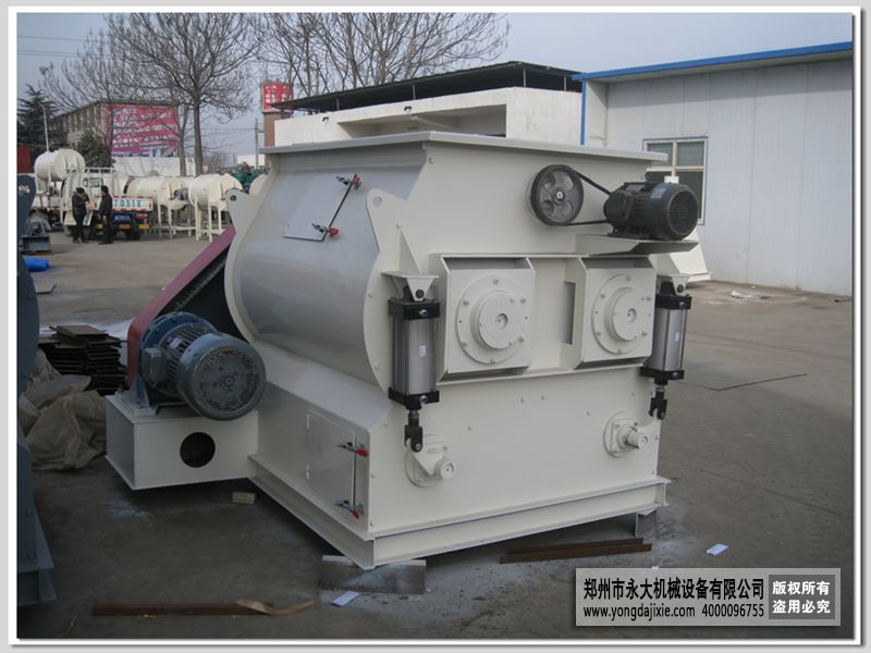 雙軸槳葉無重力膩子粉混合機