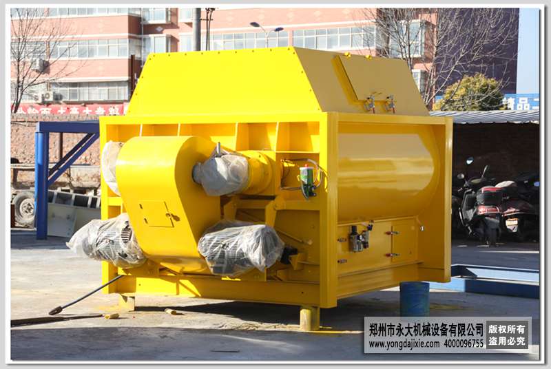 干混砂漿攪拌站專(zhuān)用雙軸混合機(jī)