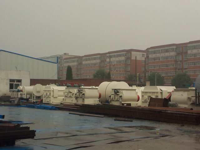 突來暴雨，干粉攪拌機(jī)備受洗禮