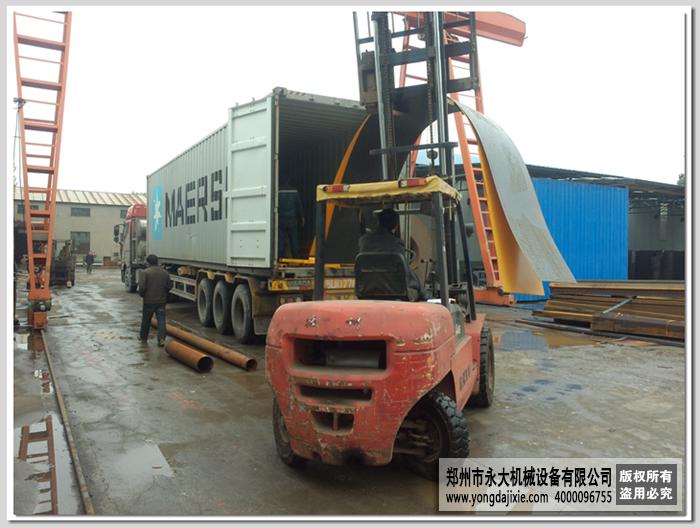 干粉砂漿成套設備出口毛里求斯