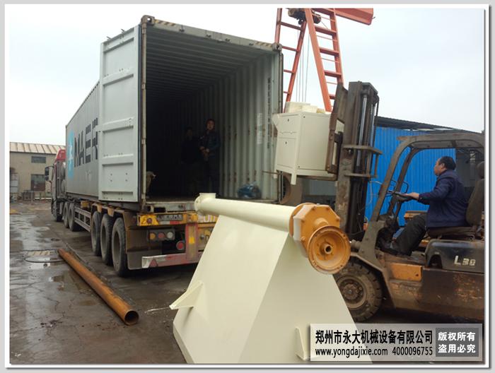 干粉砂漿成套設備出口毛里求斯