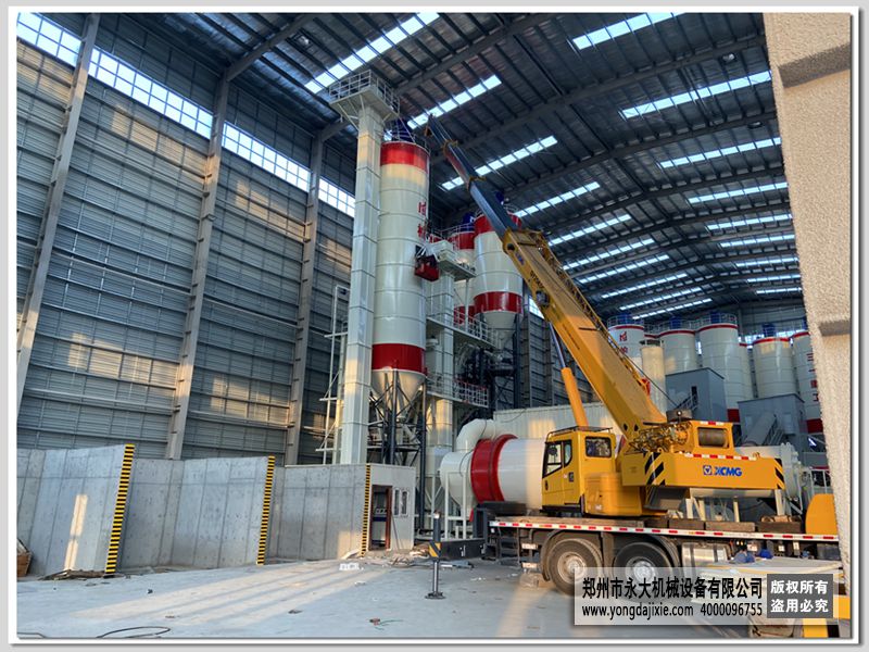 陜西榆林-年產(chǎn)30萬(wàn)噸干混砂漿站