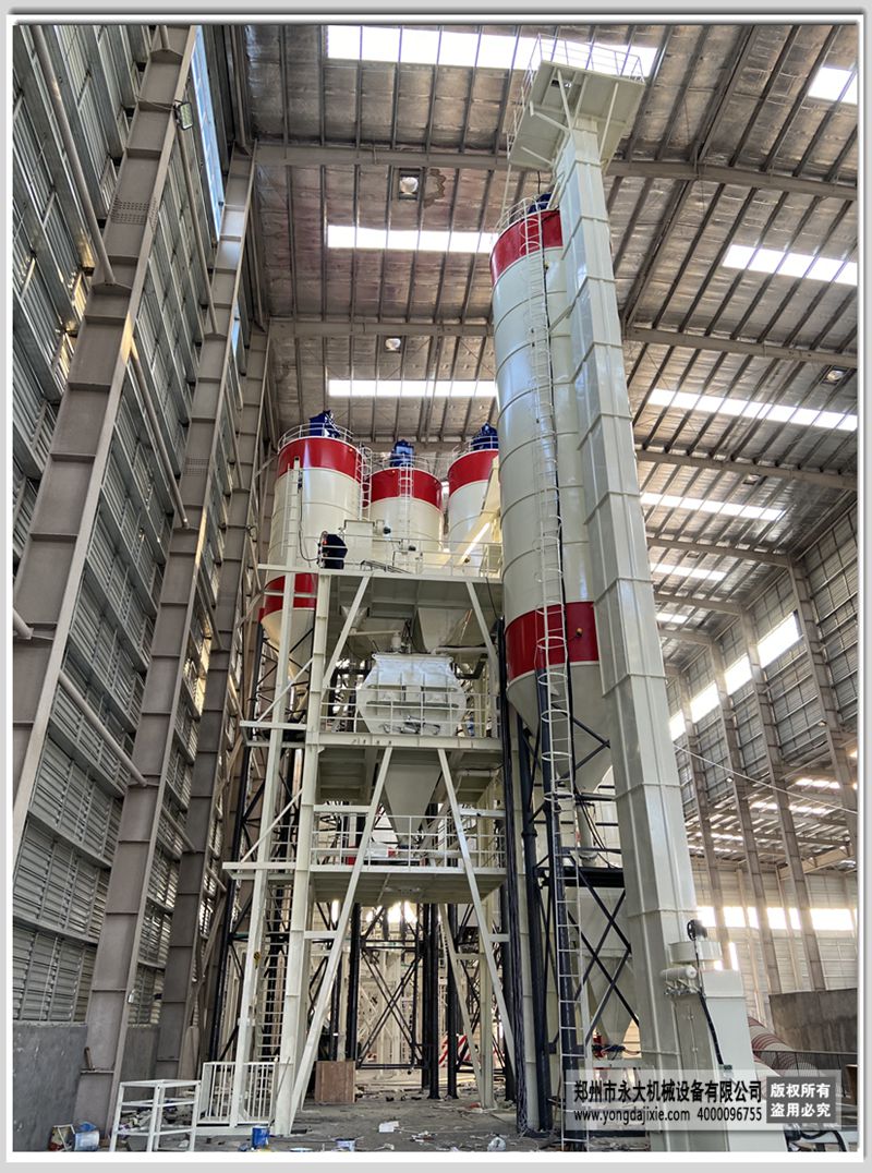 陜西榆林-年產(chǎn)30萬(wàn)噸干混砂漿站