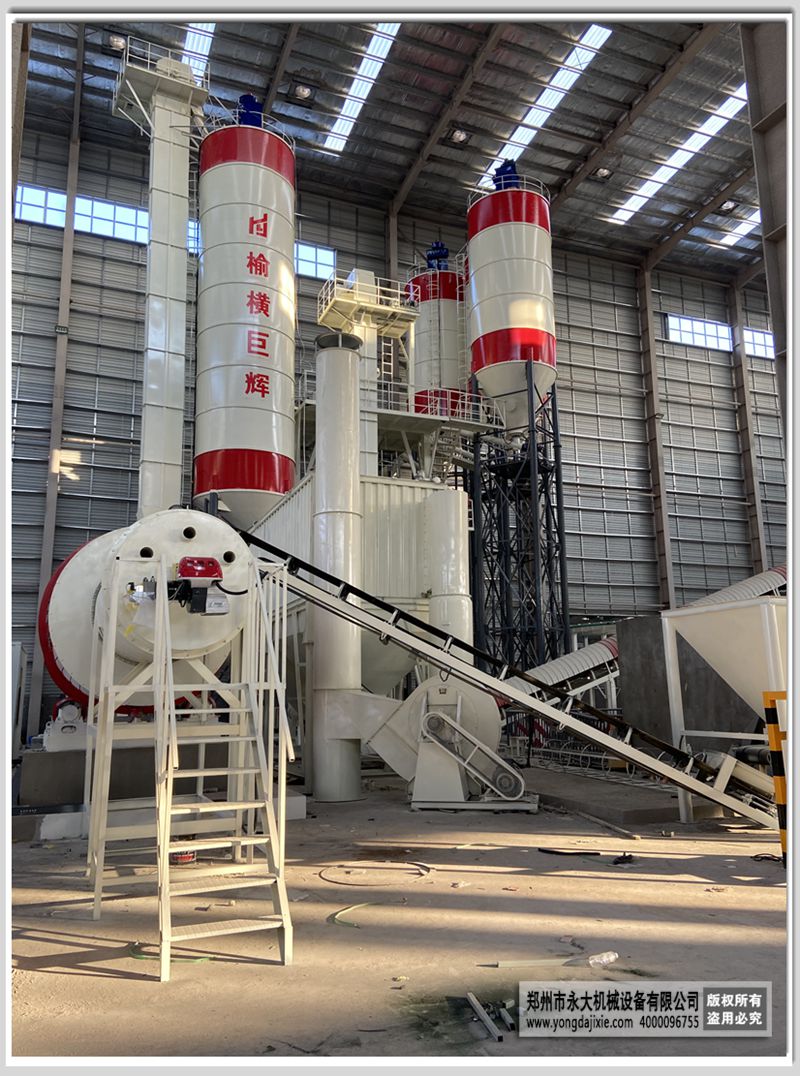 陜西榆林-年產(chǎn)30萬(wàn)噸干混砂漿站